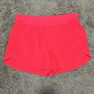 Lululemon Fast and Free 3” Shorts in Color Lip Gloss
